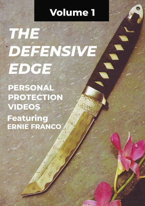 Ernie Franco Filipino Martial Arts Defensive Edge Knife Fighting Tactics DVD #1