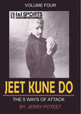 Jerry Poteet Jeet Kune Do #4 Five Ways Attack DVD Bruce Lee don chi sao