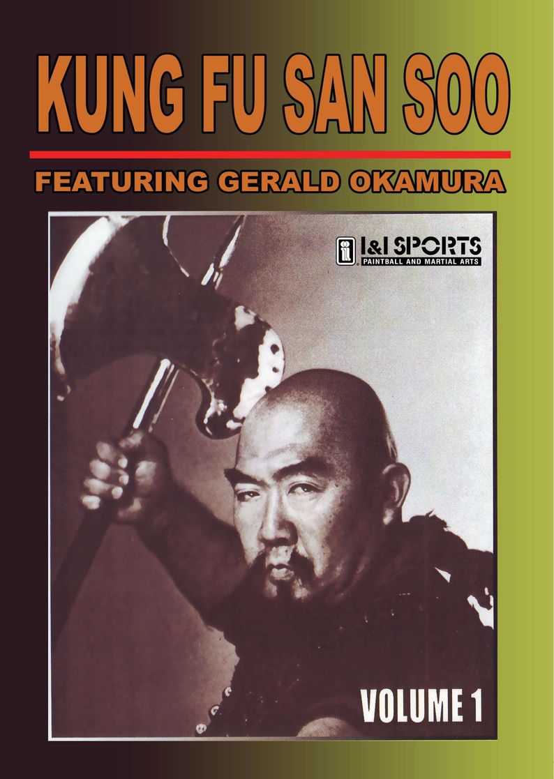 Gerald Okamura Chinese Kung Fu San Soo Kicking #1 DVD NEW! mma grappling