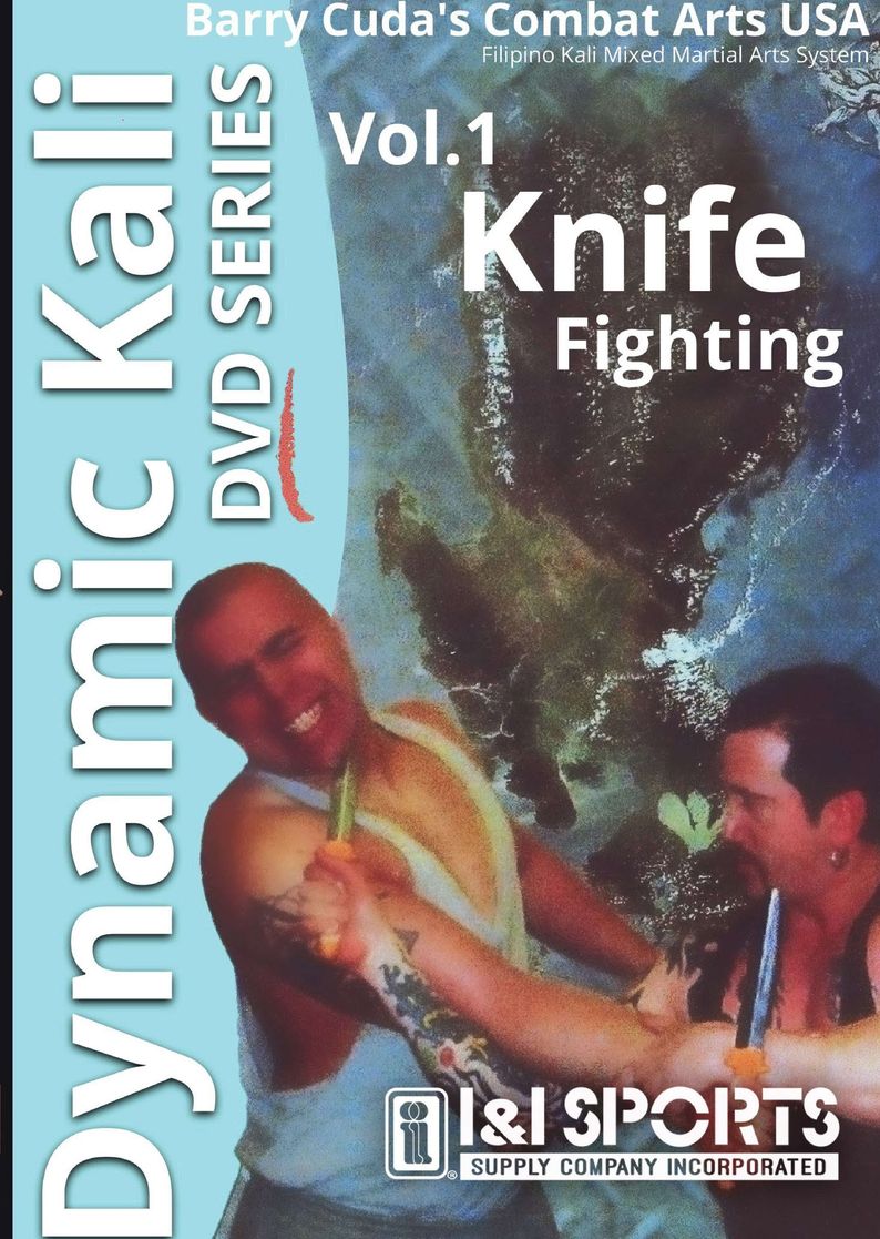 Barry Cuda Dynamic Kali 1 Knife Fighting DVD jeet kune do filipino escrima arnis