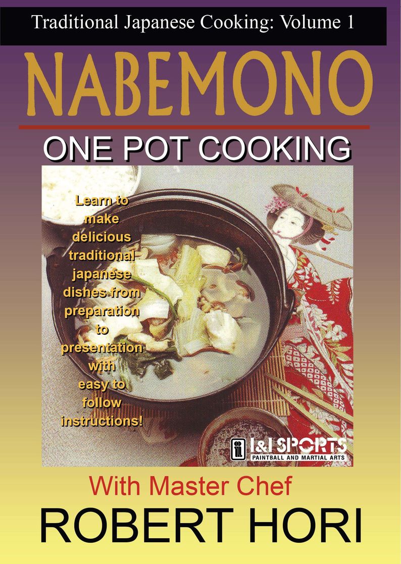 Traditional Japanese One Pot Cooking Cookbook Nabemono How To DVD yosenabe