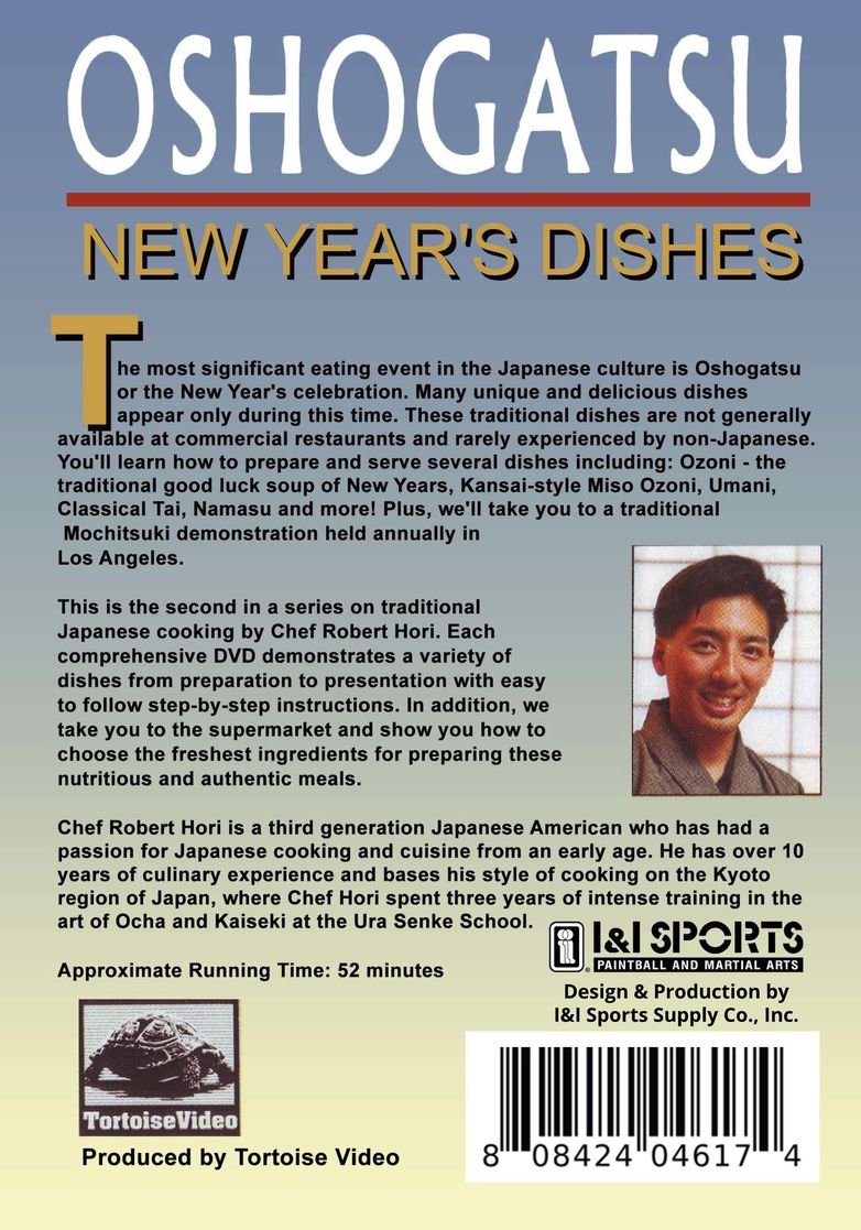 Traditional Japanese Cooking New Year Day Oshogatsu DVD Robert Hori cookbook