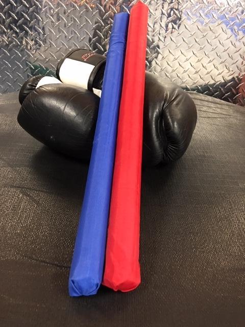 Pair Padded 20" Pro Boxing MMA Accuracy Target Sticks Red & Blue