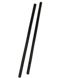 Black Escrima Kali Arnis Rattan Stick Set (2 sticks+case) 28"x7/8"