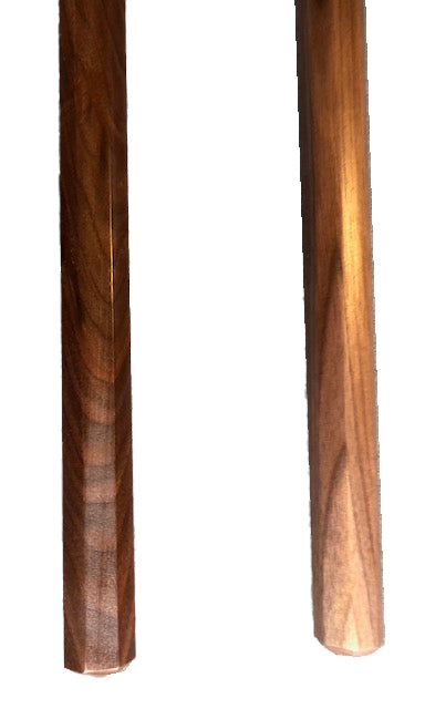 2 Filipino Escrima Kali Arnis American Hardwood Demo Sticks Set 28" x 1"