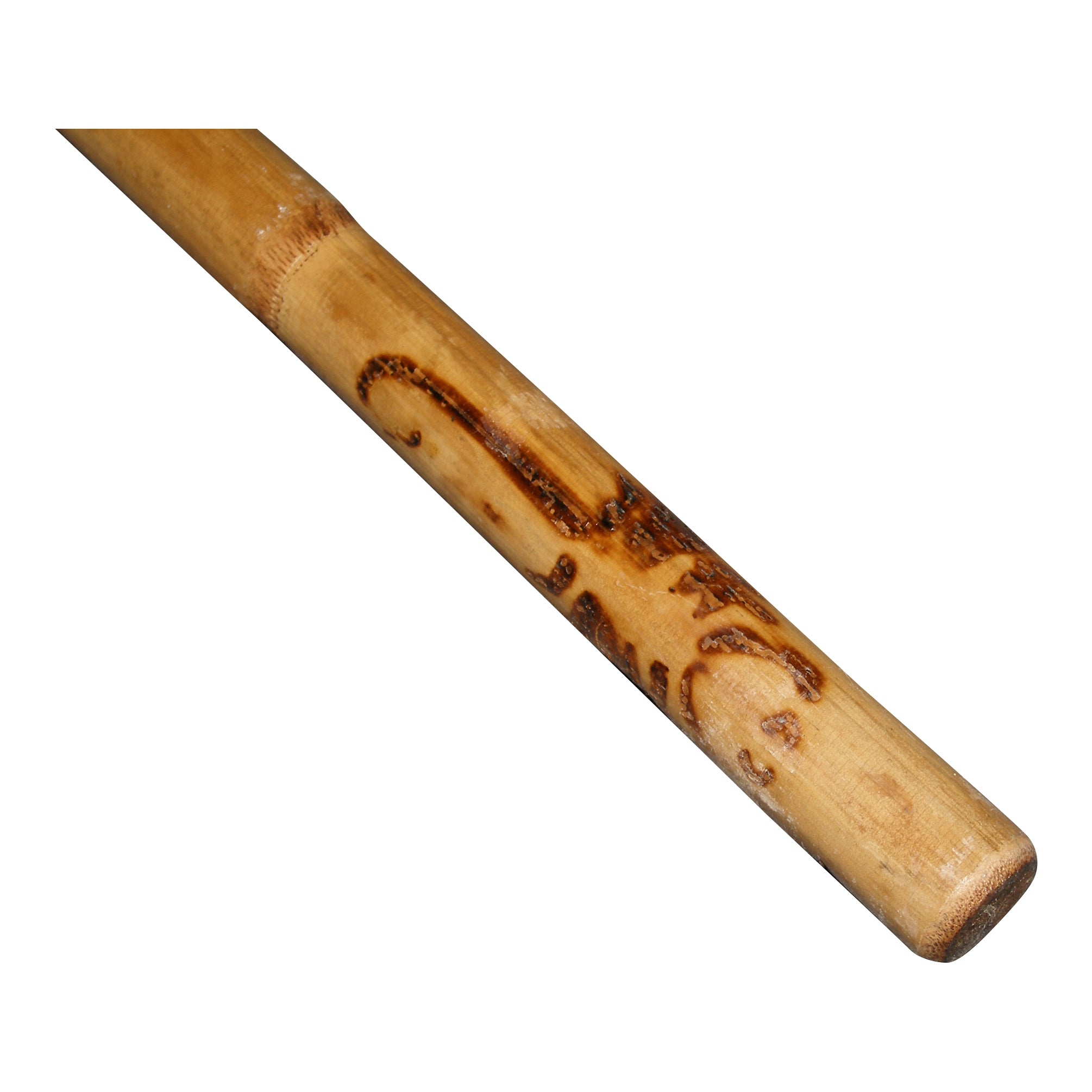 Escrima Kali Arnis Rattan Stick Set Burned No Skin (2 sticks+case) 28"x7/8"