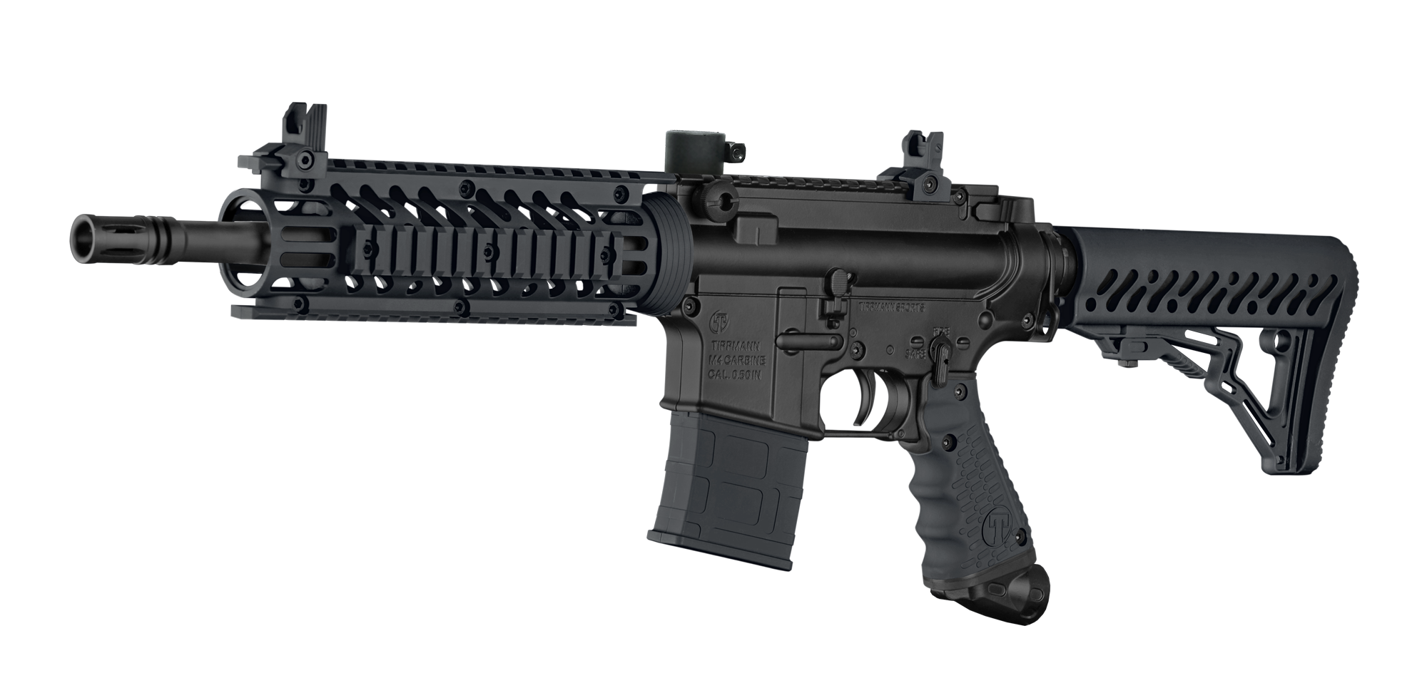 Tippmann TMC Mag Fed Paintball Gun Set .50 caliber Black +