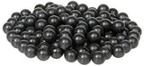 .43 caliber Reusable Rubber Paintballs 500ct Case Black 11mm zball