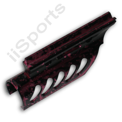Kingman Spyder Compact Paintball Gun Sharkgill Slotted Sight Rail RED BLACK Camo