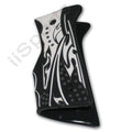 Tippmann 98 Paintball Gun 3D Textured Rubber Wrap Around 45 Grips BLACK WHITE