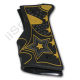 Spyder JT VL Paintball Gun 3D Textured Rubber Wrap Around 45 Grips BLACK YELLOW