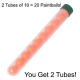 2 Tube (20 balls) Smelly Stinky .68cal Specialty Novelty Paintballs coyote urine