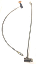 24" Steel Braided Fill Station/Remote Replacement Hose + On/Off