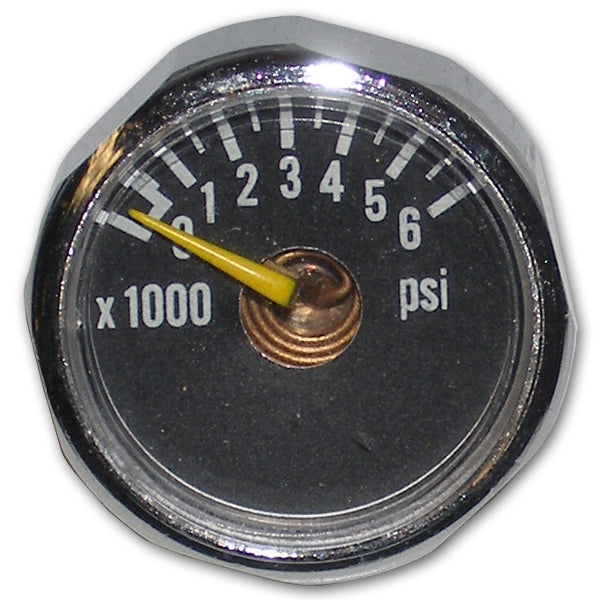 Paintball Micro Gauge 0-6000 psi