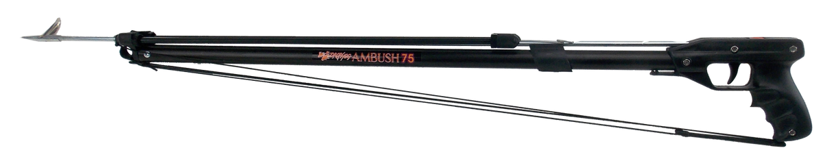 Spearfishing Bully Ambush 75 lightweight euro-style band Spear gun 43" long