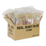 12 Assorted MRE Complete Large Meals Set
