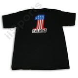 Evil Wins! Paintball Tee short sleeve Black T-Shirt adult Extra LARGE XL
