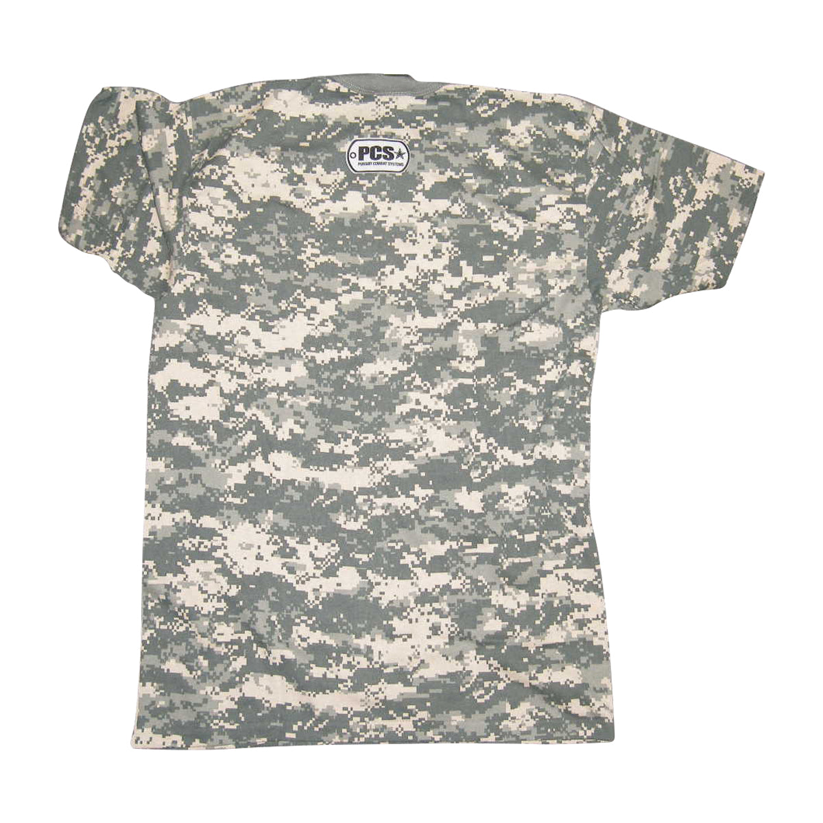 PCS ACU Digital Camouflage Tee short sleeve cotton T-Shirt adult LARGE