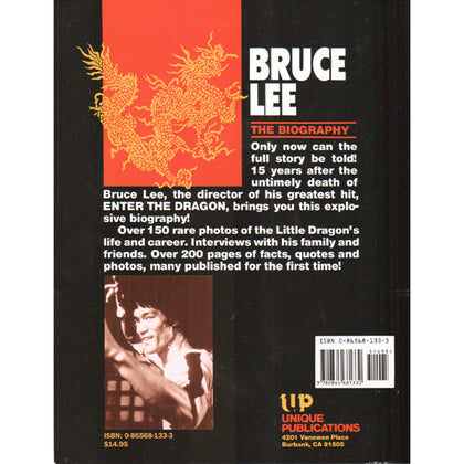 Bruce Lee Biography Book Robert Clouse Kung Fu Jeet Kune Do Jun Fan Enter Dragon