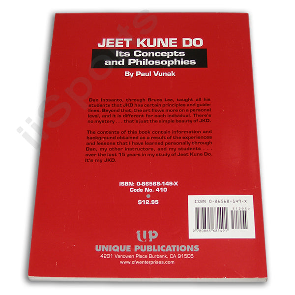 Jeet Kune Do Its Concepts & Philosophies Book Paul Vunak