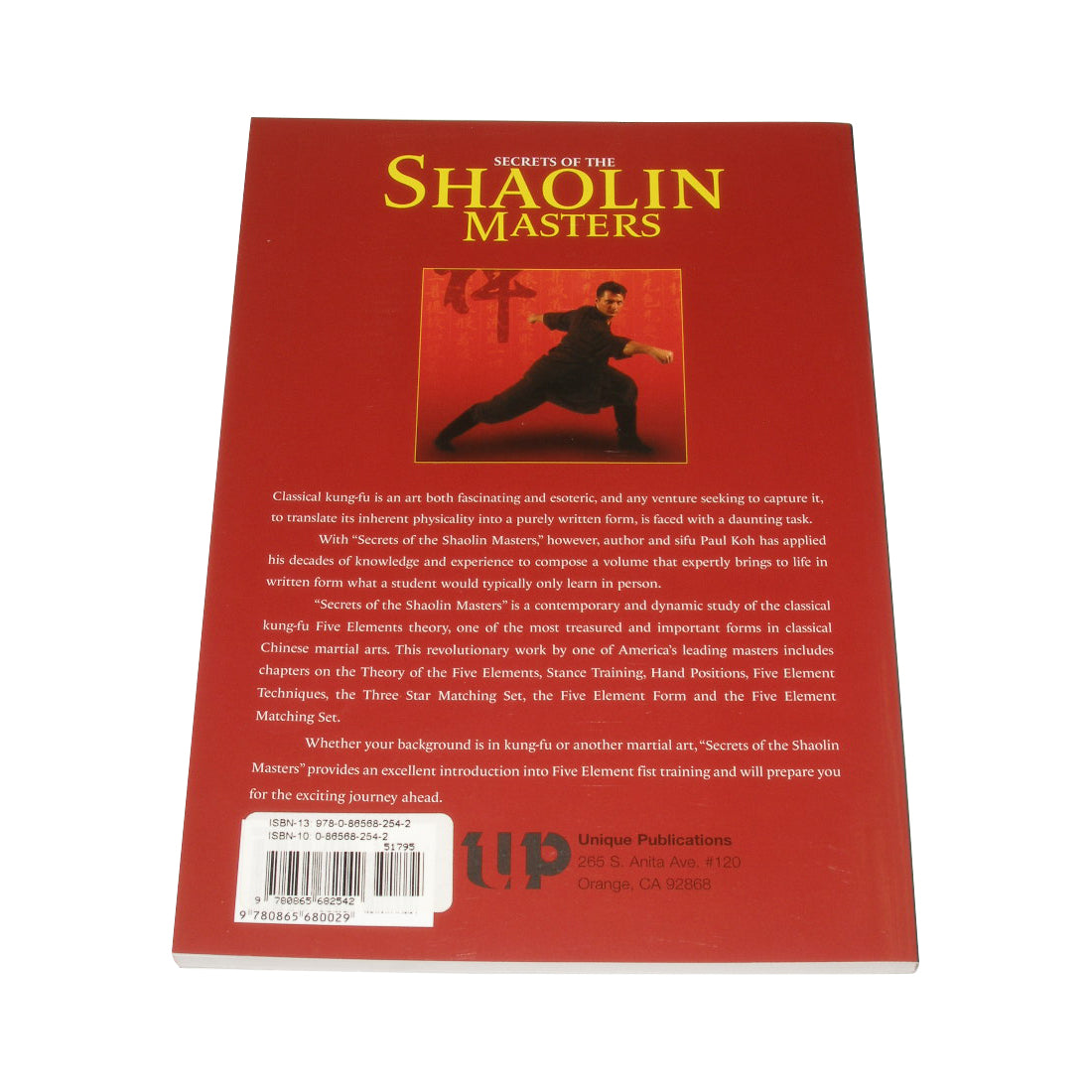 Secrets Shaolin Masters Book - Paul Koh