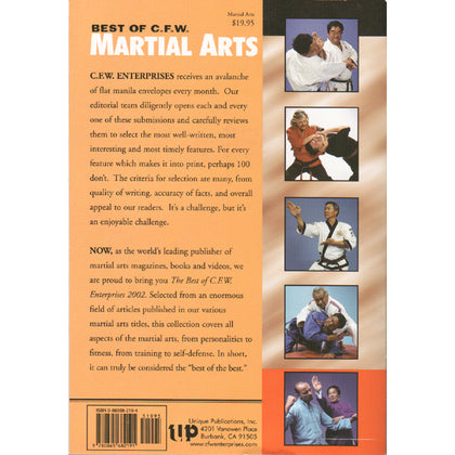 Best of CFW Martial Arts 2002 Book Kung Fu Karate Taekwondo  Jose Fraguas