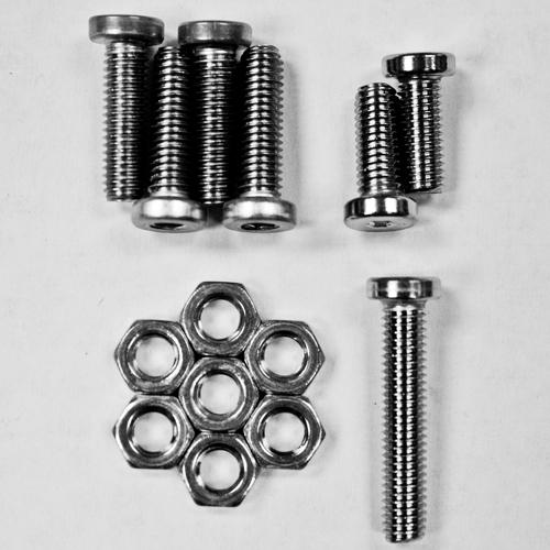 LAPCO USA TiPX Stainless Steel Hardware Kit