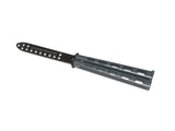 Ronin Gear #225 Practice Balisong Butterfly Knife GLOSS Gray