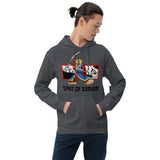 AT2705A Spirit of Samurai Warrior Hoodie Sweatshirt