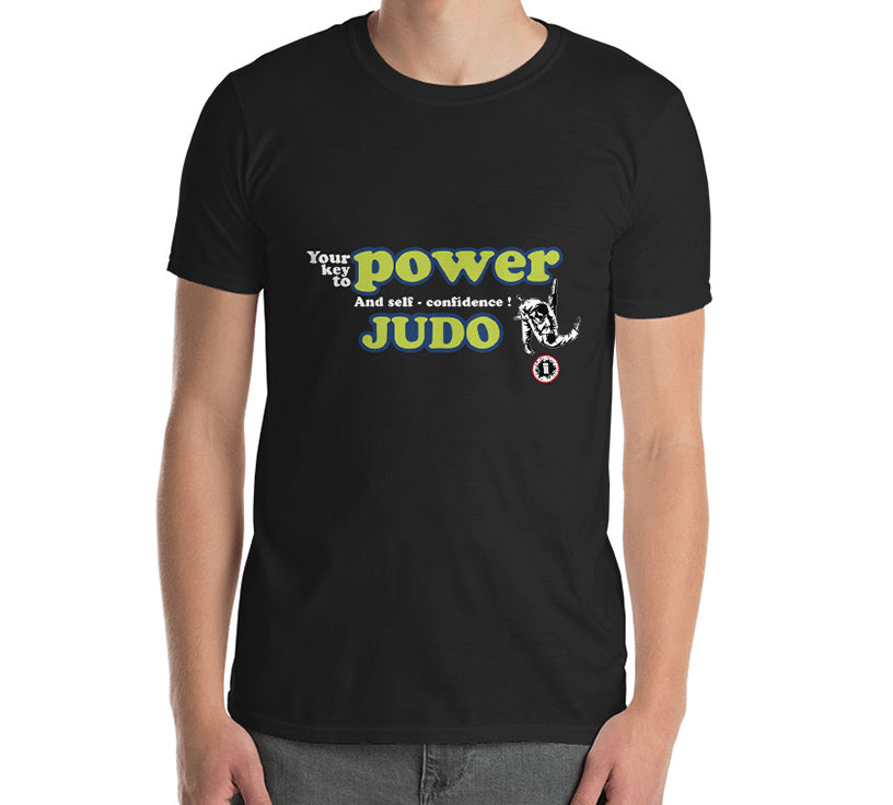 AT2300A  Judo 'Your Key to Power & Confidence' T-Shirt
