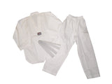WHITE Taekwondo V-Neck Uniform Gi