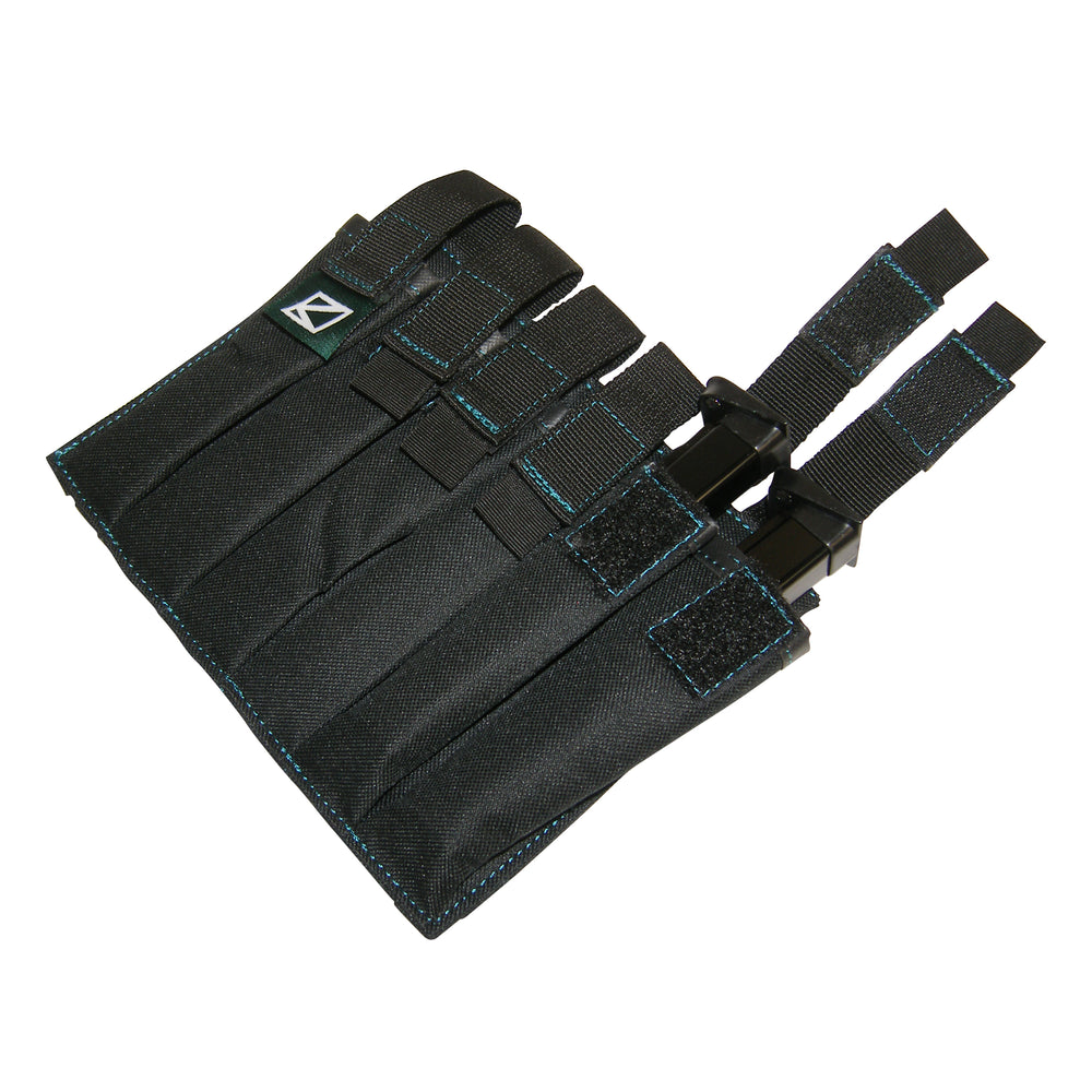 6 Reusable Airtight Adjustable Cigar Tubes & Belt Pouch Set