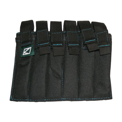 6 Reusable Airtight Adjustable Cigar Tubes & Belt Pouch Set