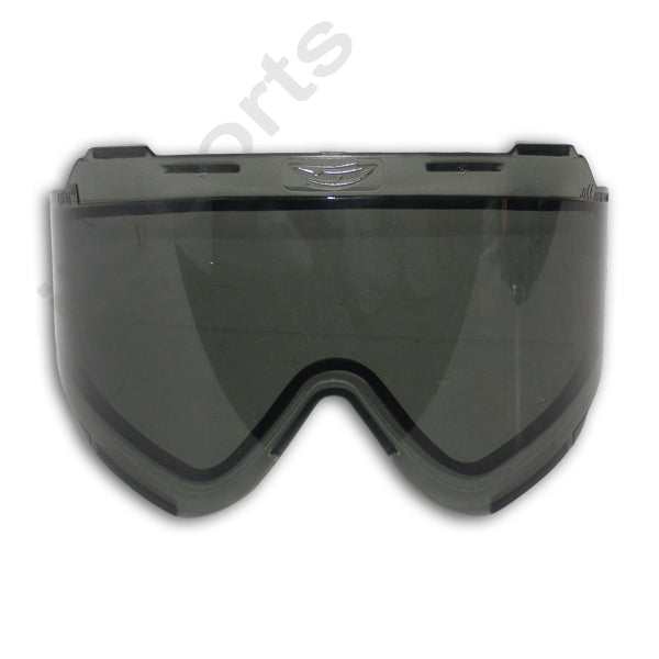 2 JT Axiom FX 10 Thermal Lens SMOKE Goggles Replacement Paintball Dual Pane