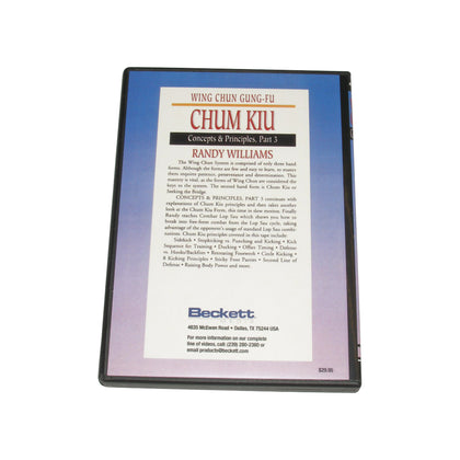 Wing Chun Gung Fu Chum Kiu Concepts & Principles #3 DVD Randy Williams