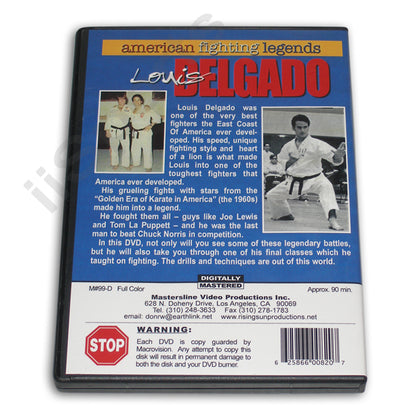 American Fighting Legends Louis Delgado DVD