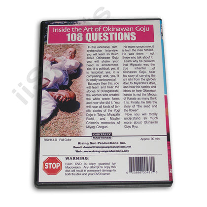 Okinawan Goju #7 DVD Teruo Chinen 108 Questions