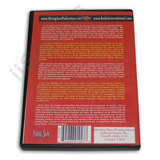 2 DVD Set Ed Parker's Kenpo Karate - Master Larry Tatum