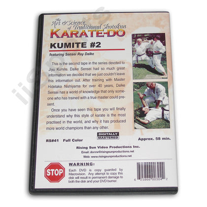 Shotokan Karate-Do Kumite #2 DVD Ray Dalke