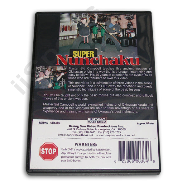 Super Nunchaku DVD by Master Sid Campbell
