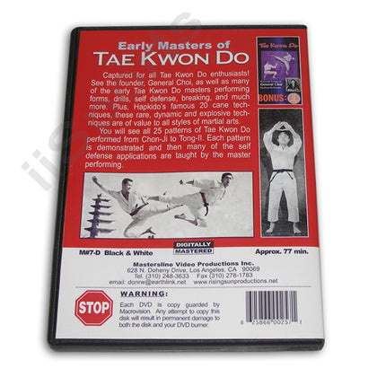 Early Masters of Tae Kwon Do DVD