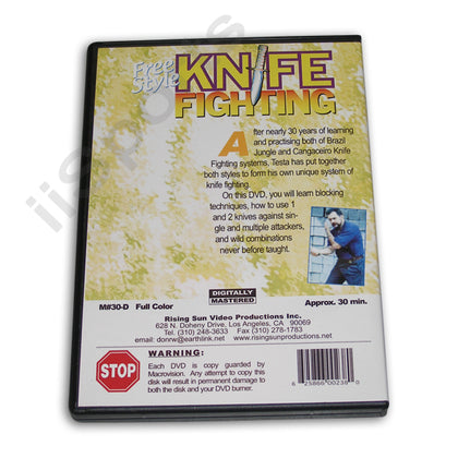 Freestyle Knife Fighting DVD Antionio Flavio Testa