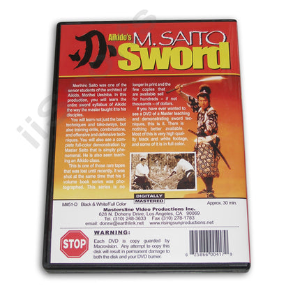 Aikido Morihiro Saito - the Sword DVD