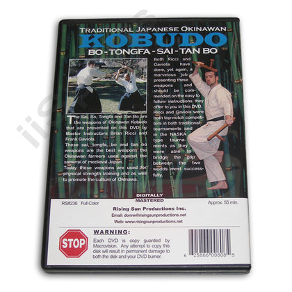 Kobudo: Bo Tongfa Sai Tan Bo DVD Brian Ricci & Frank Gaviola