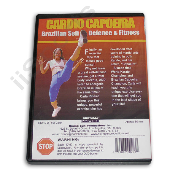 Cardio Capoeira Brazilian Ultimate Workout DVD Carla Ribeiro