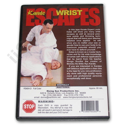 Karate Wrist Escapes DVD Louis Estes