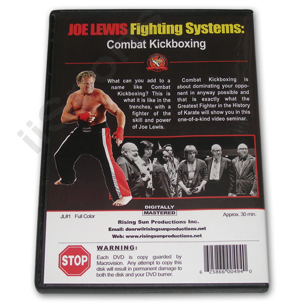 Joe Lewis Fighting Combat Kickboxing #1 DVD