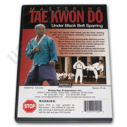 Mastering Tae Kwon Do Black Belt Sparring DVD GM Jong Soo Park