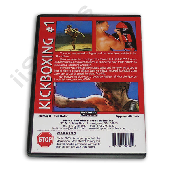 Bulldog Gym Kickboxing #1 DVD Klaus Nonnemacher