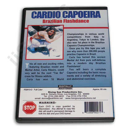 Cardio Capoeira Brazilian Flashdance DVD Carla Ribeiro